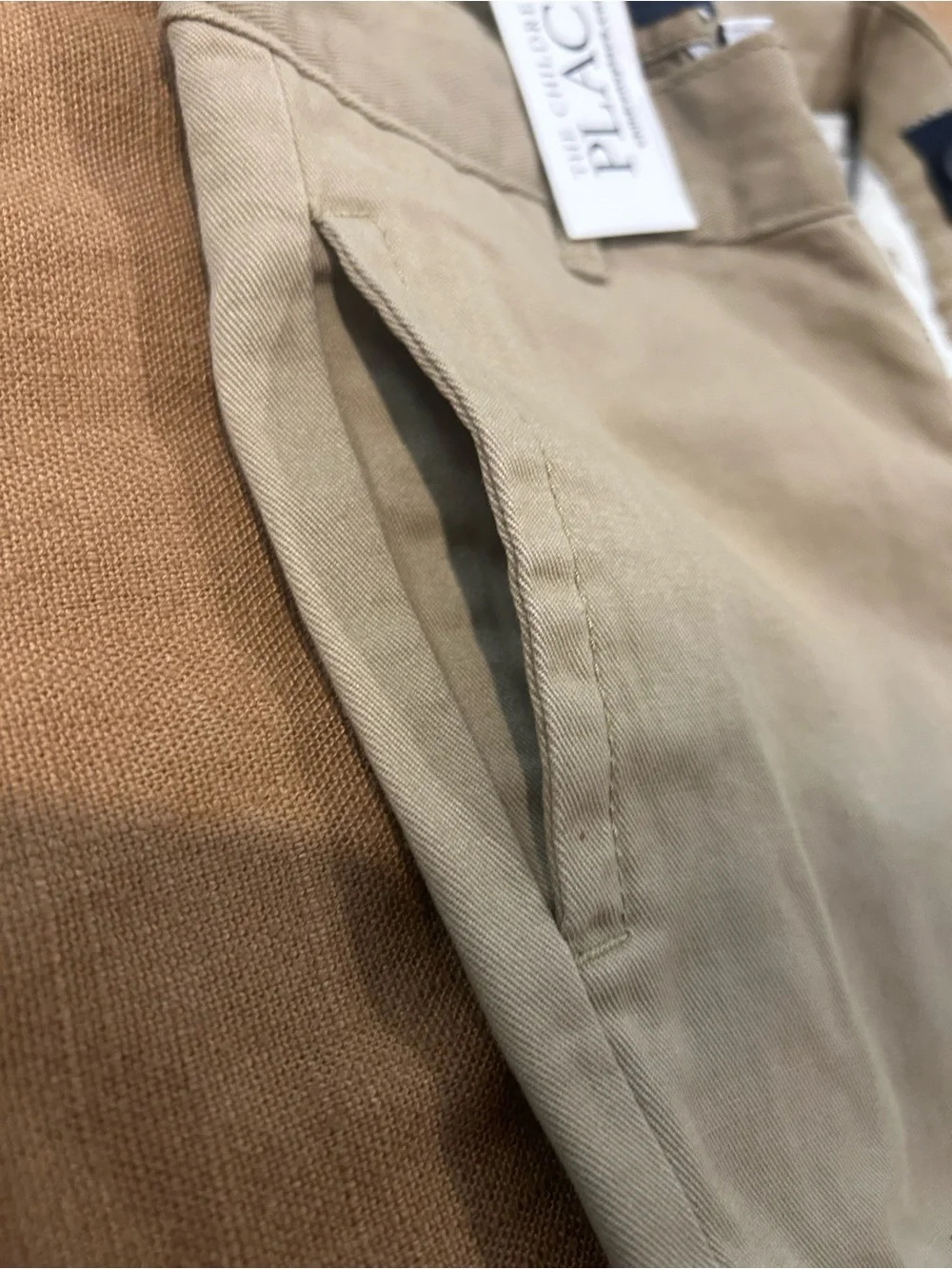 NEW! Lot Of 2 Boys The Children’s Place Khaki Uniform Pants Size 5 Slim